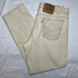 Vintage 1980s orange tag Levi’s 33x30